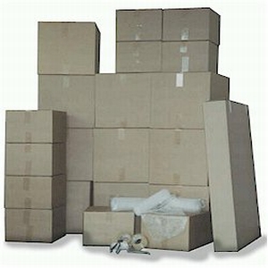 Moving boxes store and supplies