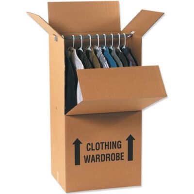 X Large Wardrobe Box (w/bar)